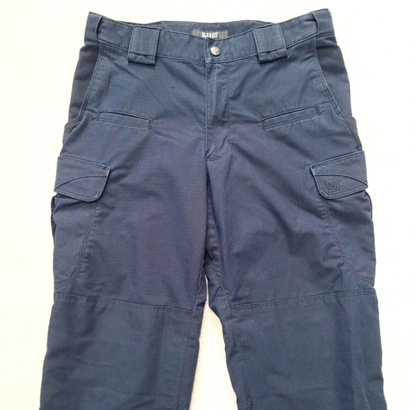 5.11 Tactical Unisex Pants 32x32 Navy Blue Cargo Style Utility Workwear - Picture 1 of 7